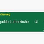 beschilderung lutherweg